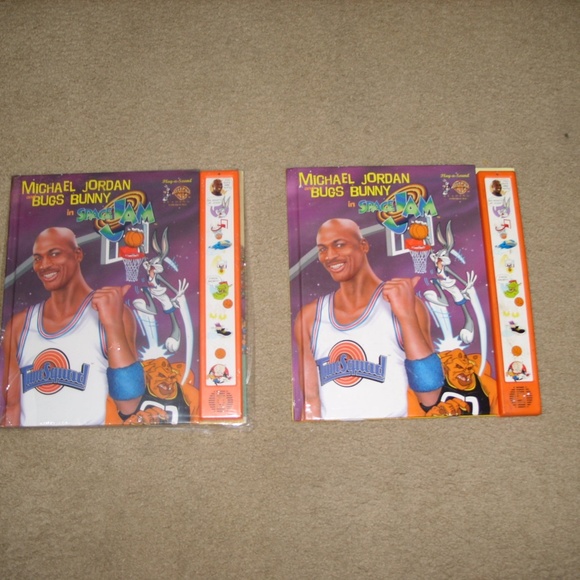 MICHAEL JORDAN BUGS BUNNY SPACE JAM BOOK - Picture 13 of 16